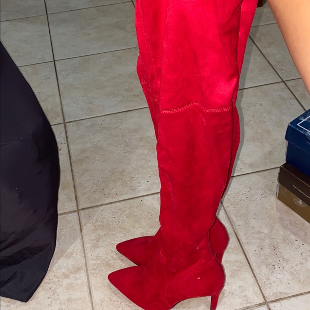 Knee high boots